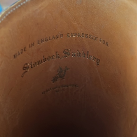 Vintage Black Leather Equestrian Boots - Made in England. Excellent Condition. - Picture 5 of 10